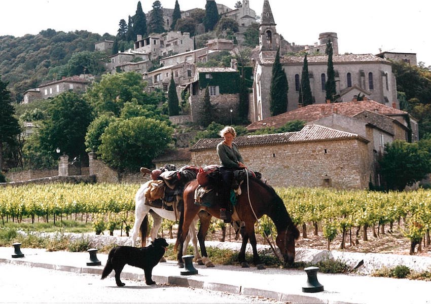 burg wanderreiten frankreich