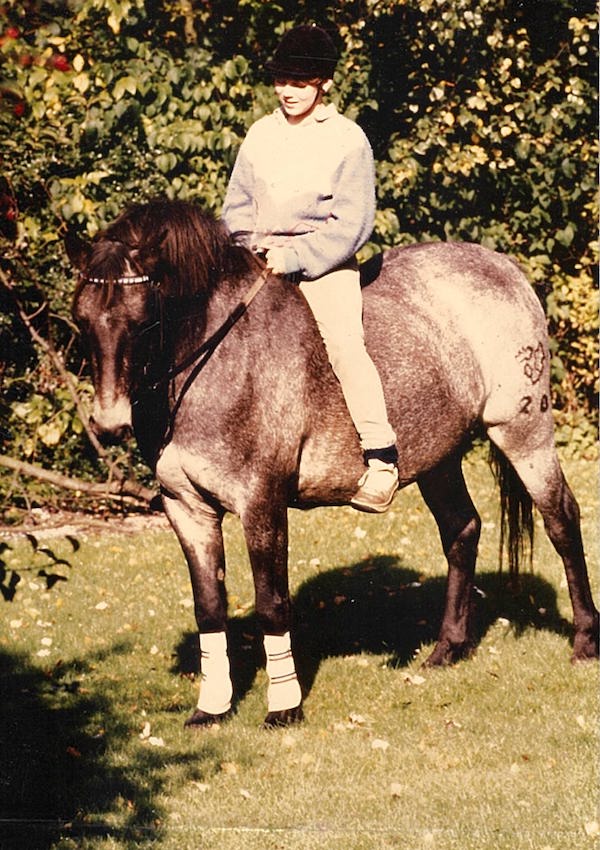 kindheit reiten sattellos