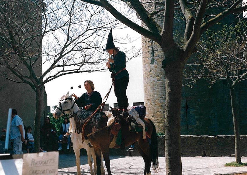 mittelaltermarkt pferd