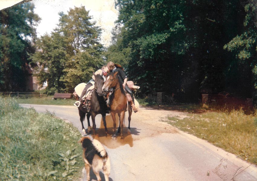 nina mario kuss wanderreiten