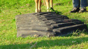 Turnmatte und Treckerprofil