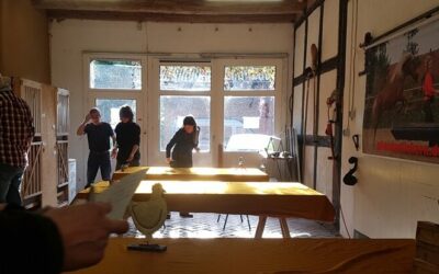 Feuer und Flamme für Hühnertraining