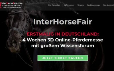 InterHorseFair – 4 Wochen 3D Online Pferdemesse
